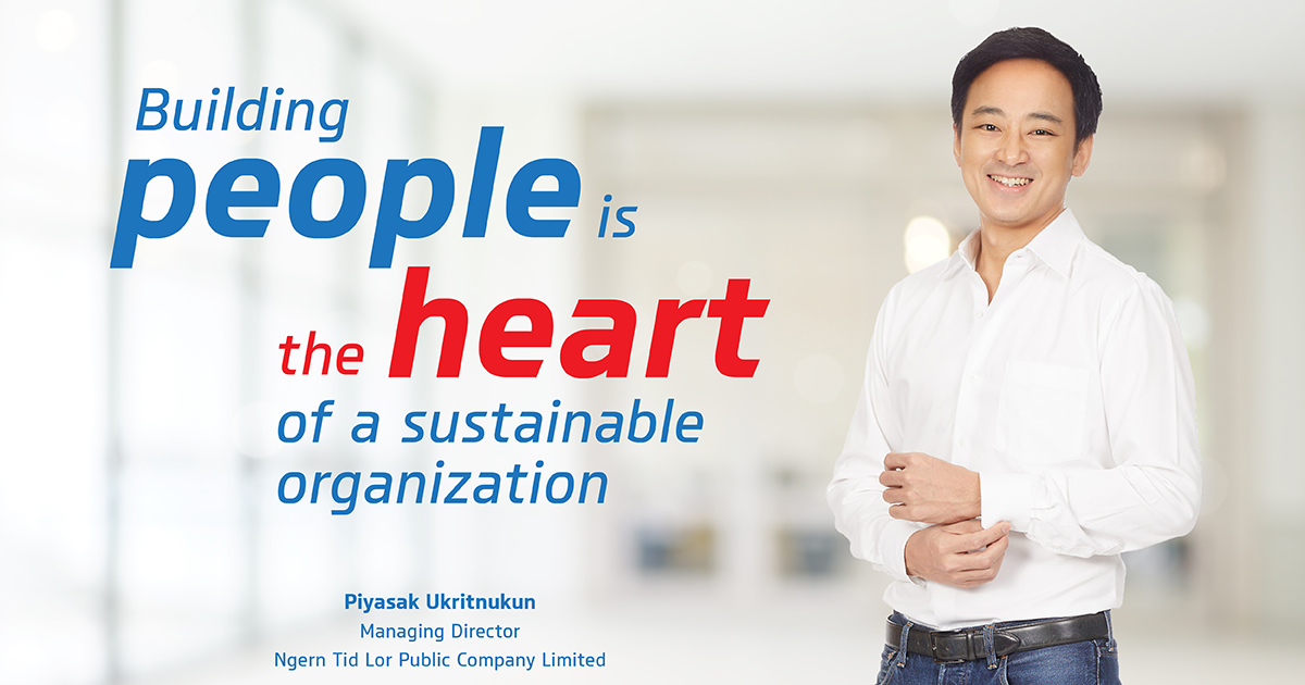 Building people is the heart of a sustainable organization