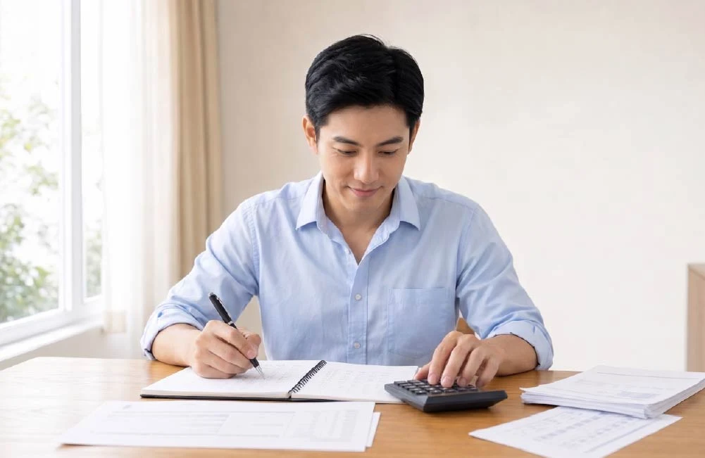 คำนวณดอกเบี้ยเงินกู้ระยะยาวโดยมีการจำนอง คำนวณอย่างไร