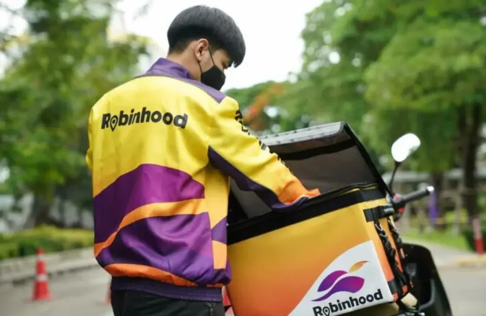 วิธีสมัครขับรถส่งอาหารกับ Robinhood