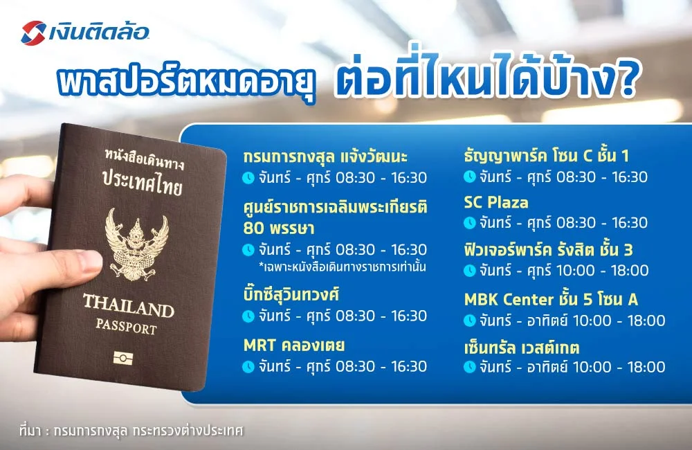 ทำพาสปอร์ตในกรุงเทพ