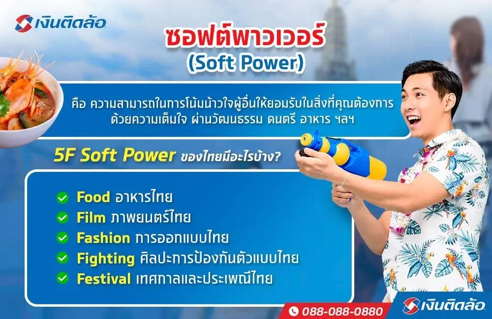ซอฟต์พาวเวอร์ (Soft Power) คืออะไร มีอะไรบ้าง