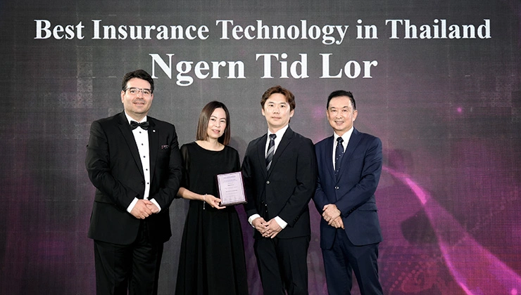 TIDLOR Insurance Broker Recognized Top Insurance Tech Award  at The Asian Banker Thailand Awards 2023