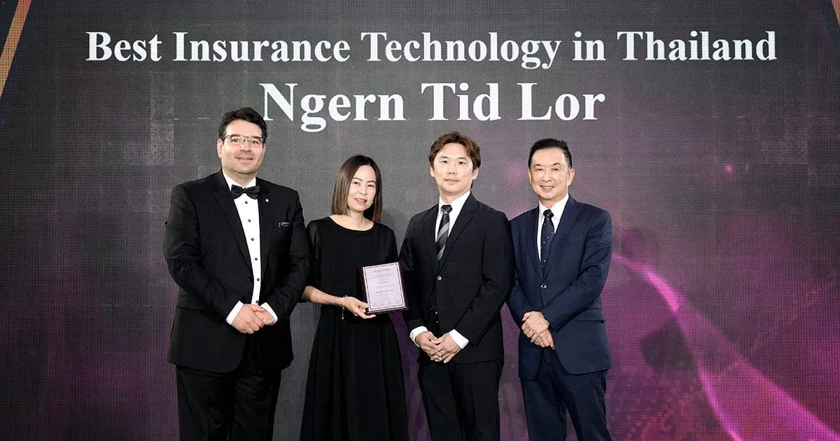TIDLOR Insurance Broker Recognized Top Insurance Tech Award  at The Asian Banker Thailand Awards 2023