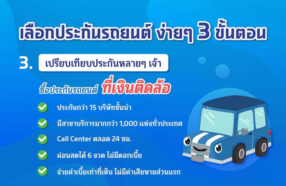 เปรียบเทียบเบี้ยประกันภัยรถยนต์ หลายๆ เจ้า เปรียบเทียบเบี้ยประกันภัยรถยนต์ หลายๆ เจ้า