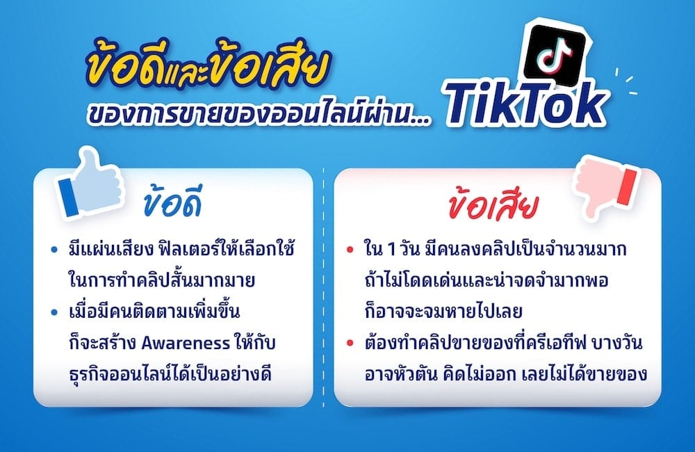 ขายของออนไลน์ยังไงดี บน Tiktok