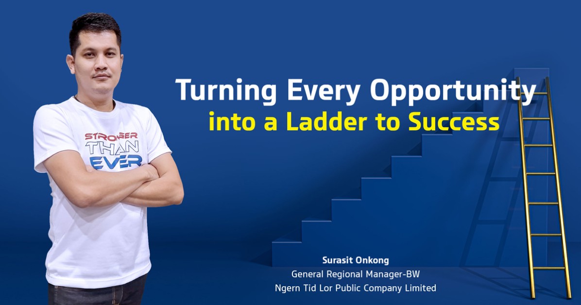Turning Every Opportunity into a Ladder to Success